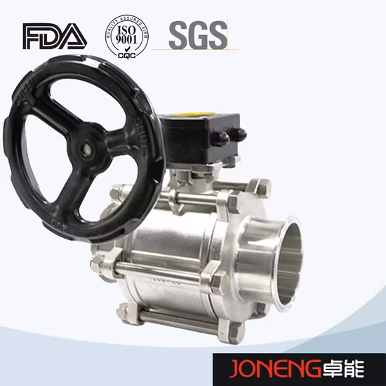 위생 스테인레스 스틸 고압 볼 밸브